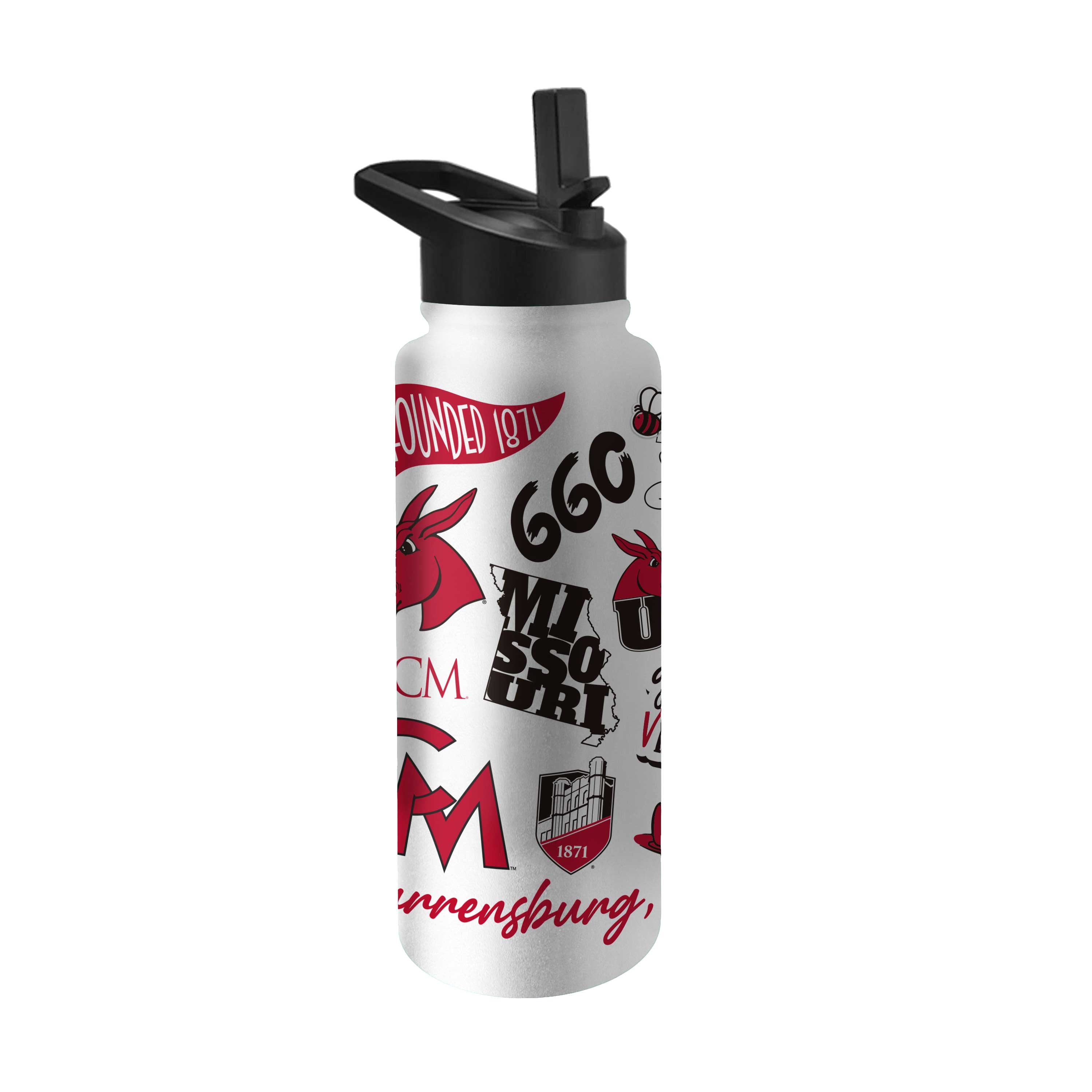 Central Missouri 34oz Native Quencher Bottle - Logo Brands