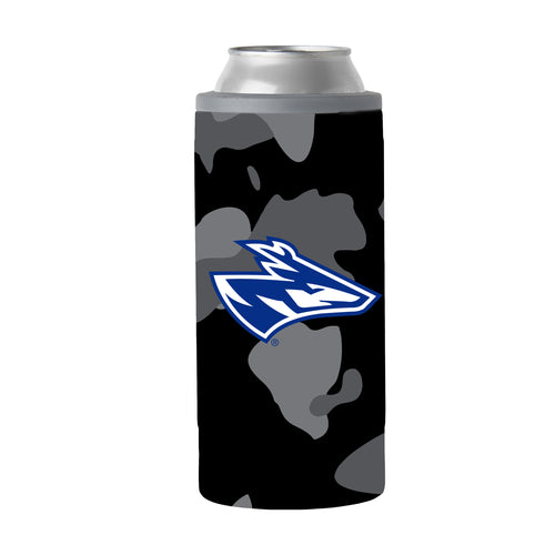 Product Image for Nebraska-Kearney Black Camo 12oz Slim Can Coolie