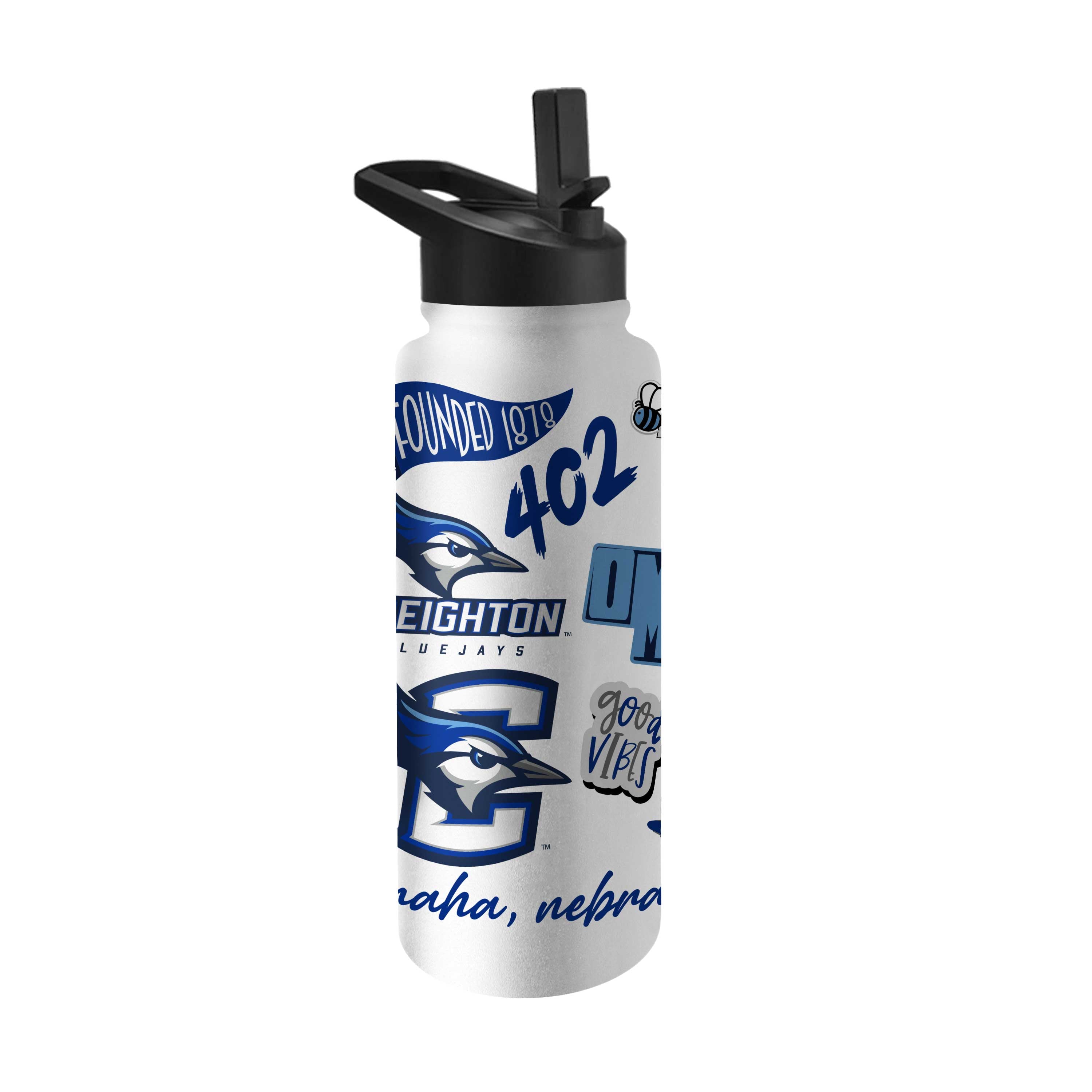 Creighton 34oz Native Quencher Bottle - Logo Brands