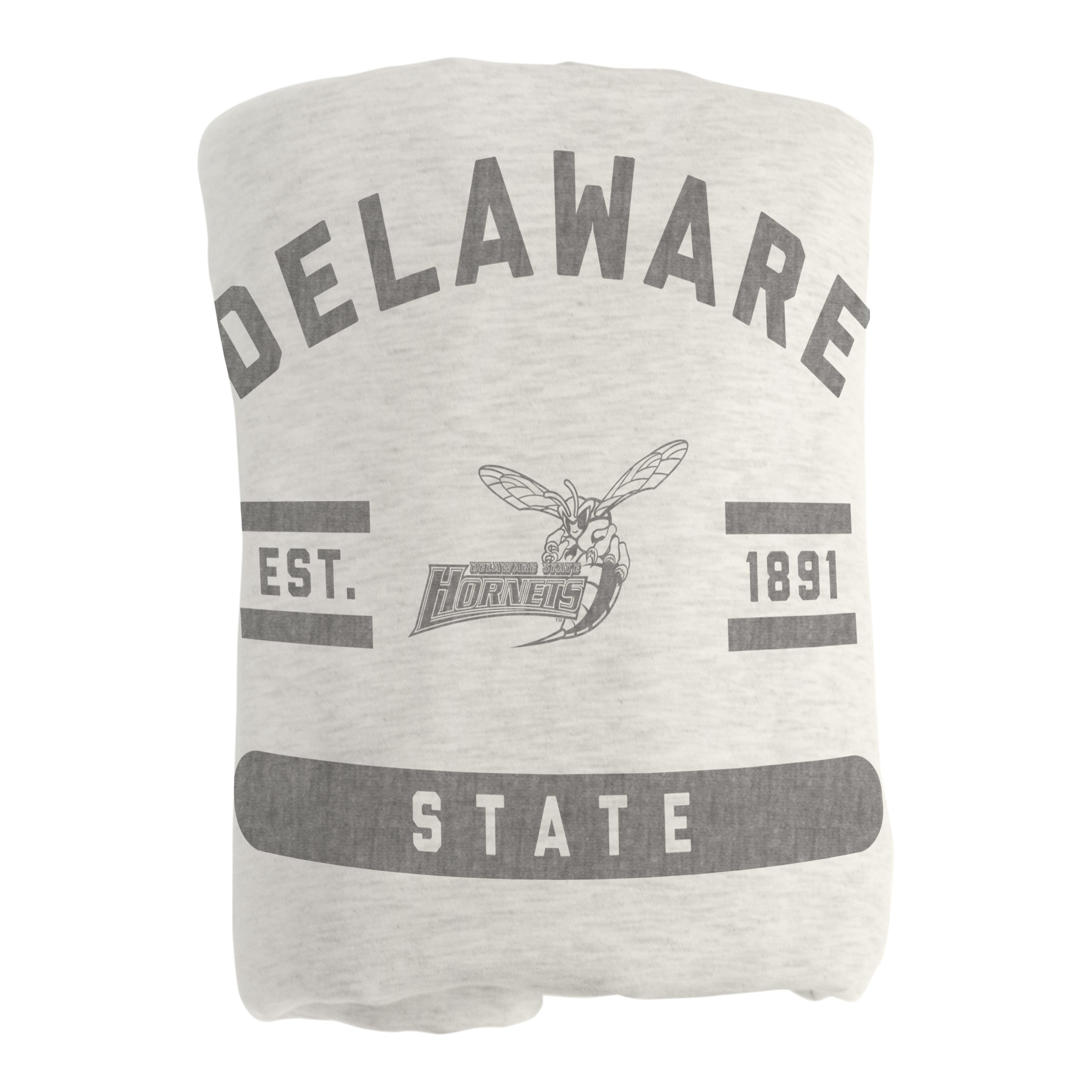 Delaware State Sublimated Sweatshirt Blanket