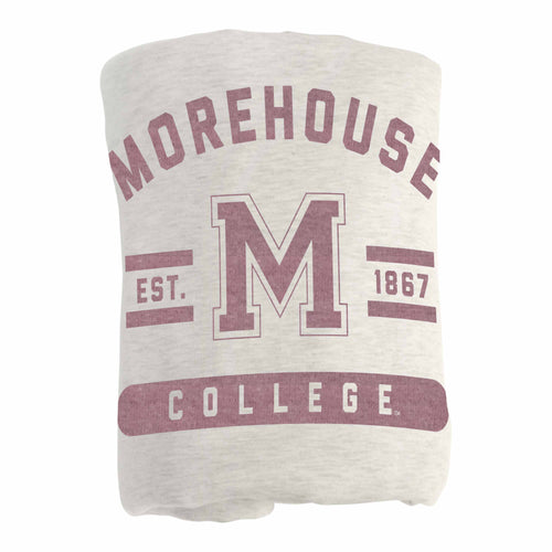 Product Image for Morehouse College Sublimated Sweatshirt Blanket