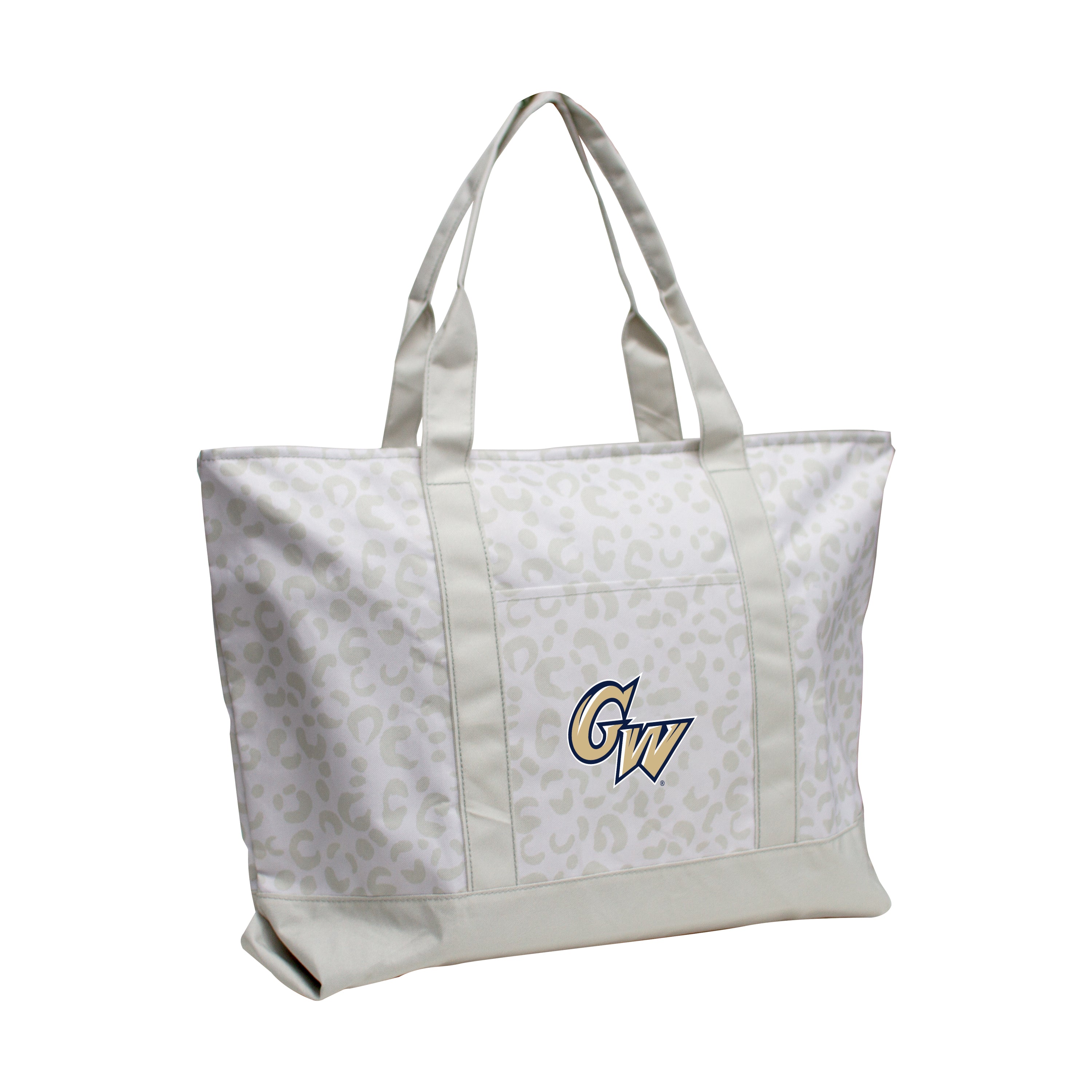 George Washington Leopard Pattern Tote