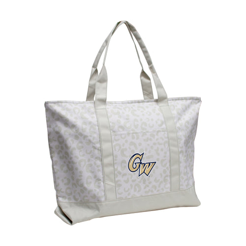 Product Image for George Washington Leopard Pattern Tote