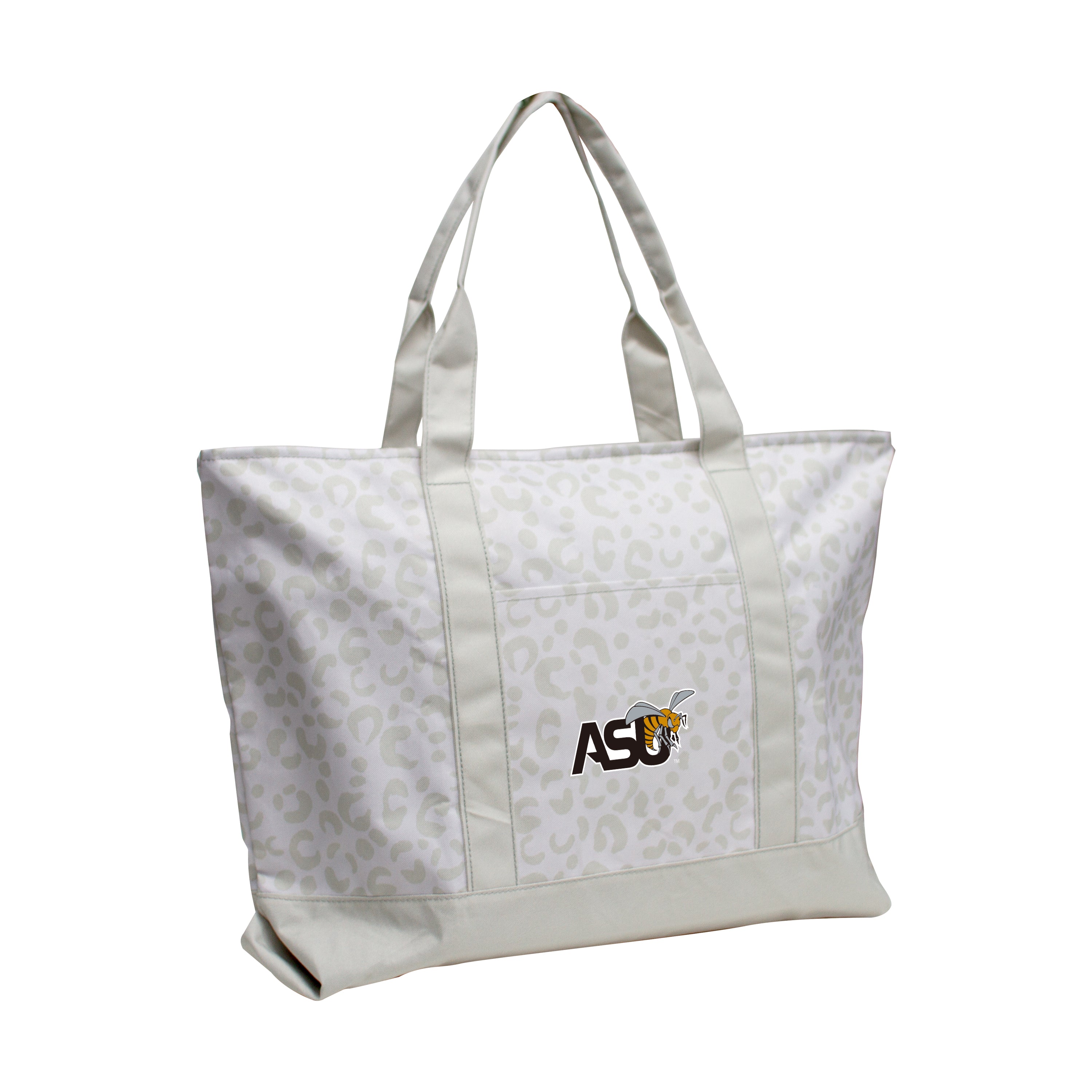 Alabama State Leopard Pattern Tote