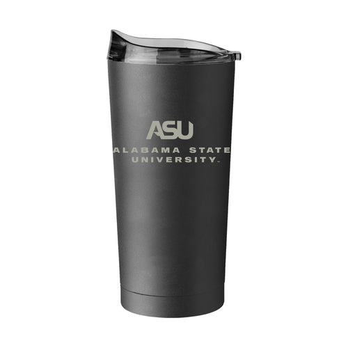 Product Image for AL State GunMetal 20oz Black Powder Coat Tumbler