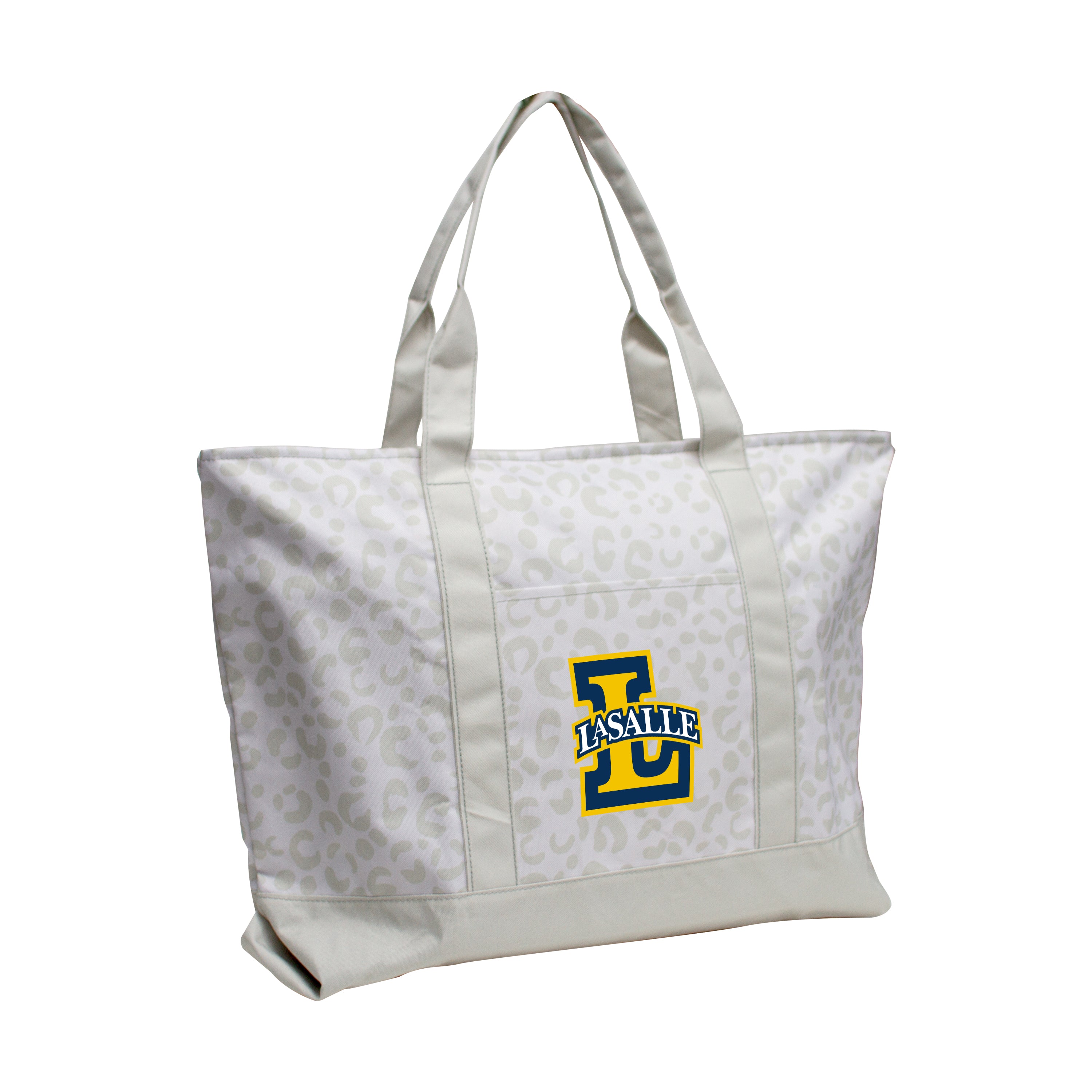 La Salle Leopard Pattern Tote