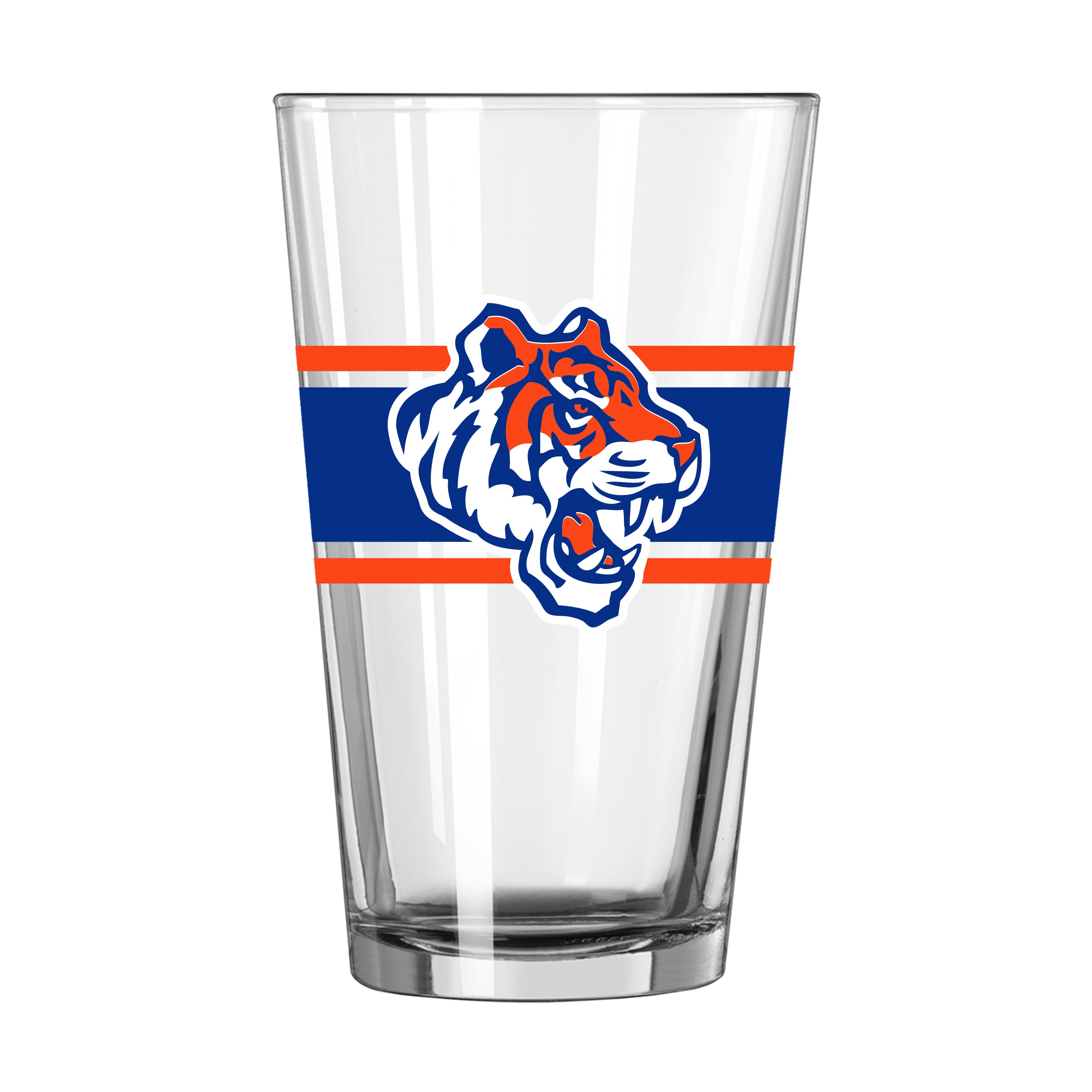 Savannah State 16oz Stripe Pint Glass - Logo Brands