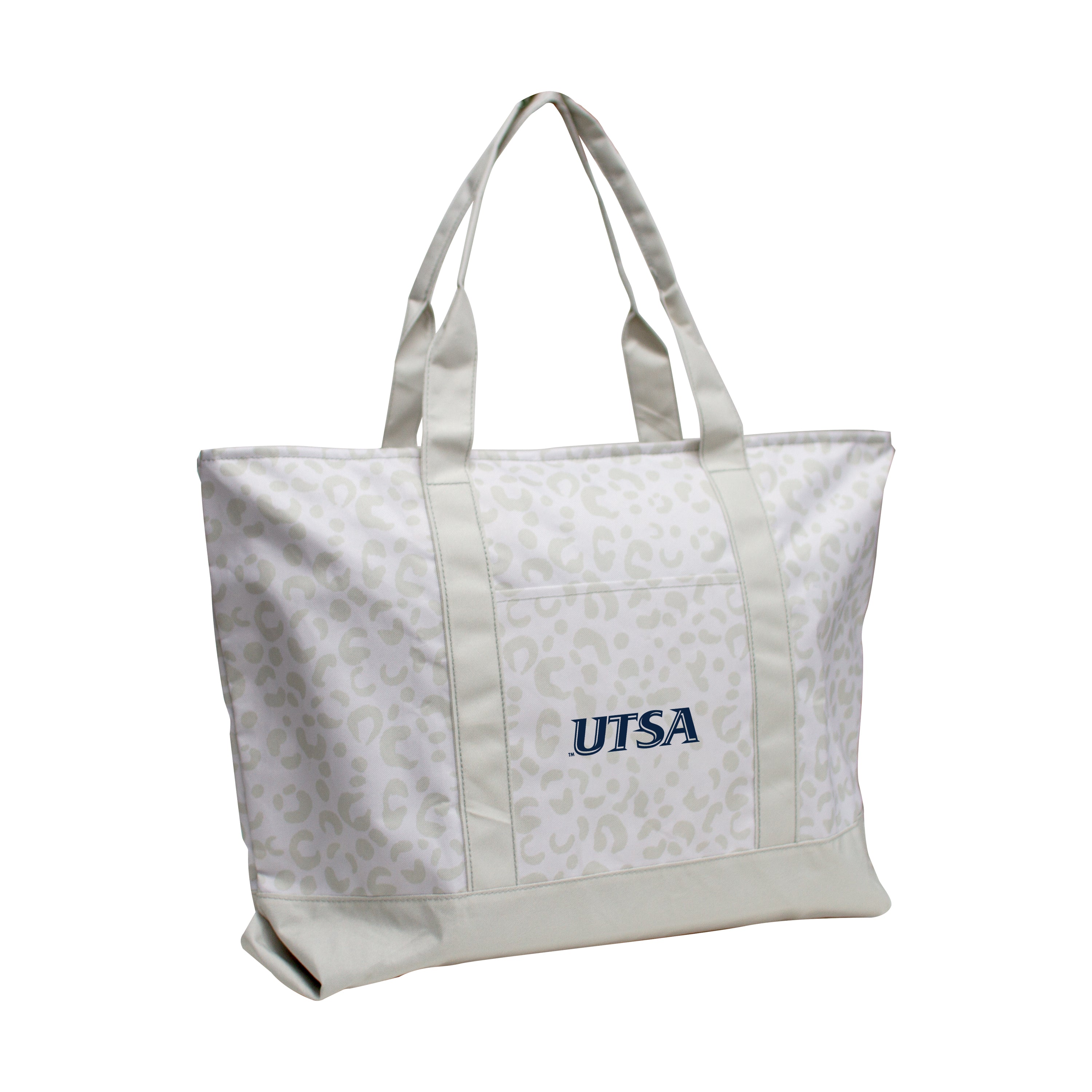 Texas - San Antonio Leopard Pattern Tote