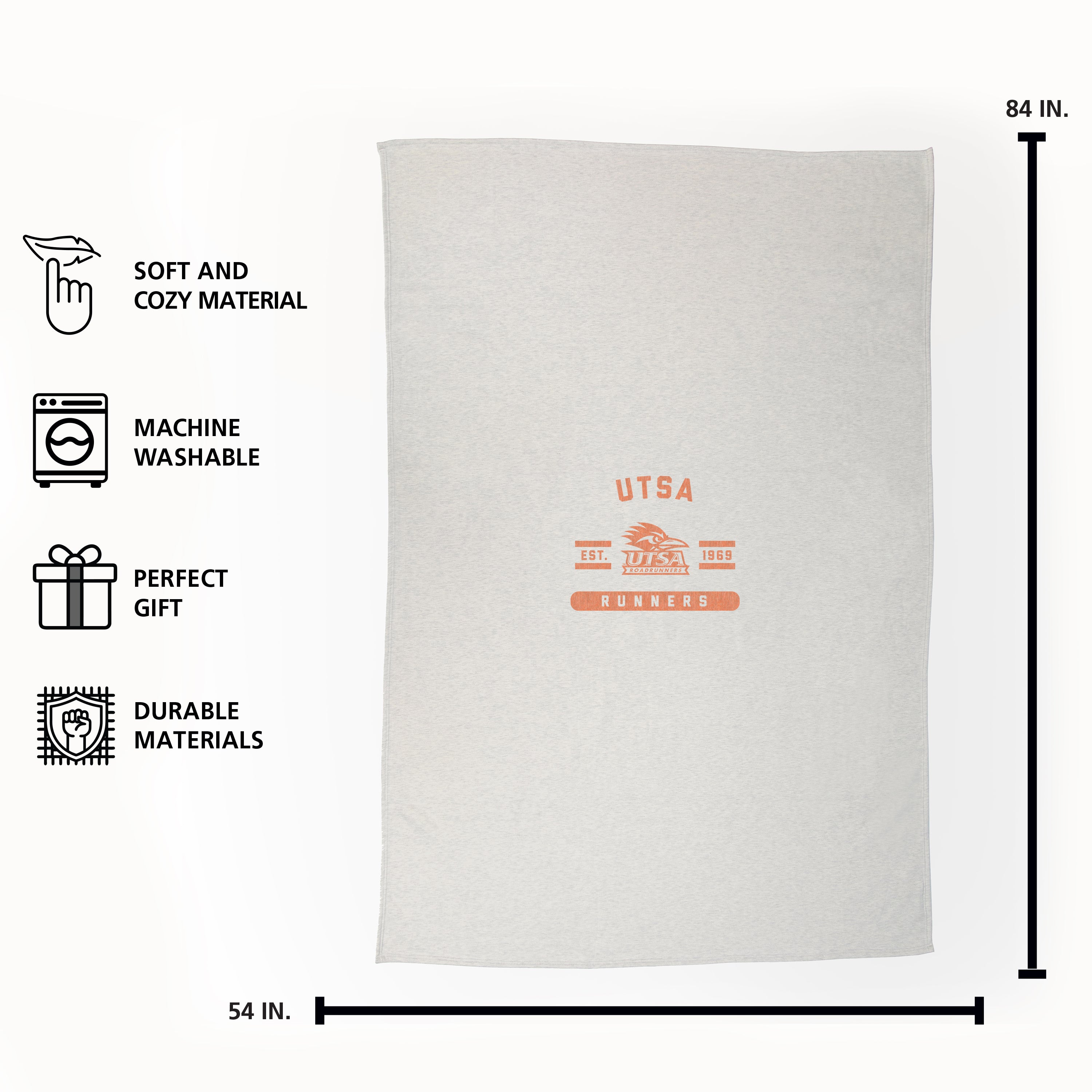 Texas - San Antonio Sublimated Sweatshirt Blanket