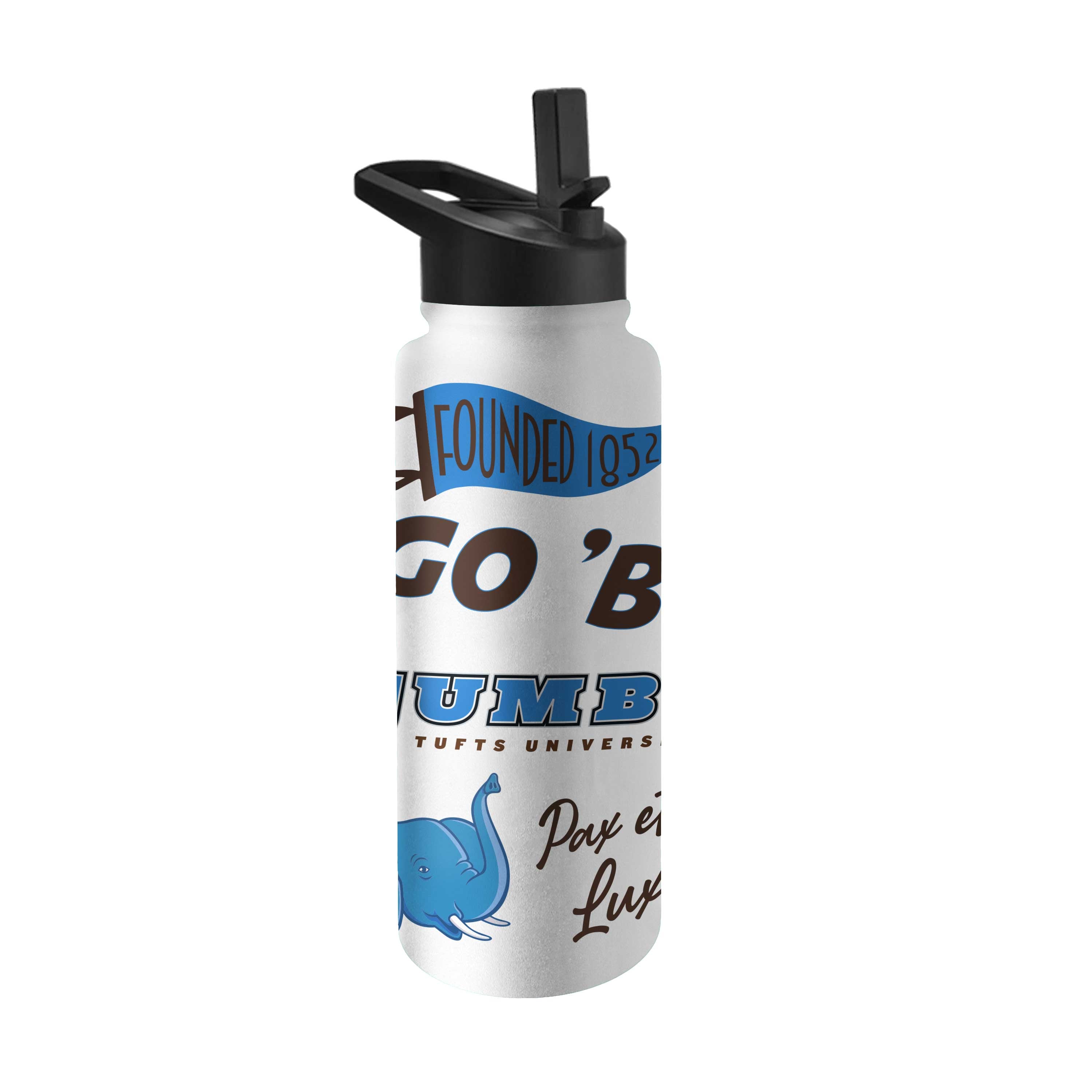 Tufts 34oz Native Quencher Bottle - Logo Brands