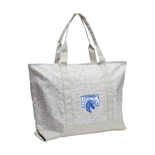 Product Image for Fayetteville State Leopard Pattern Tote