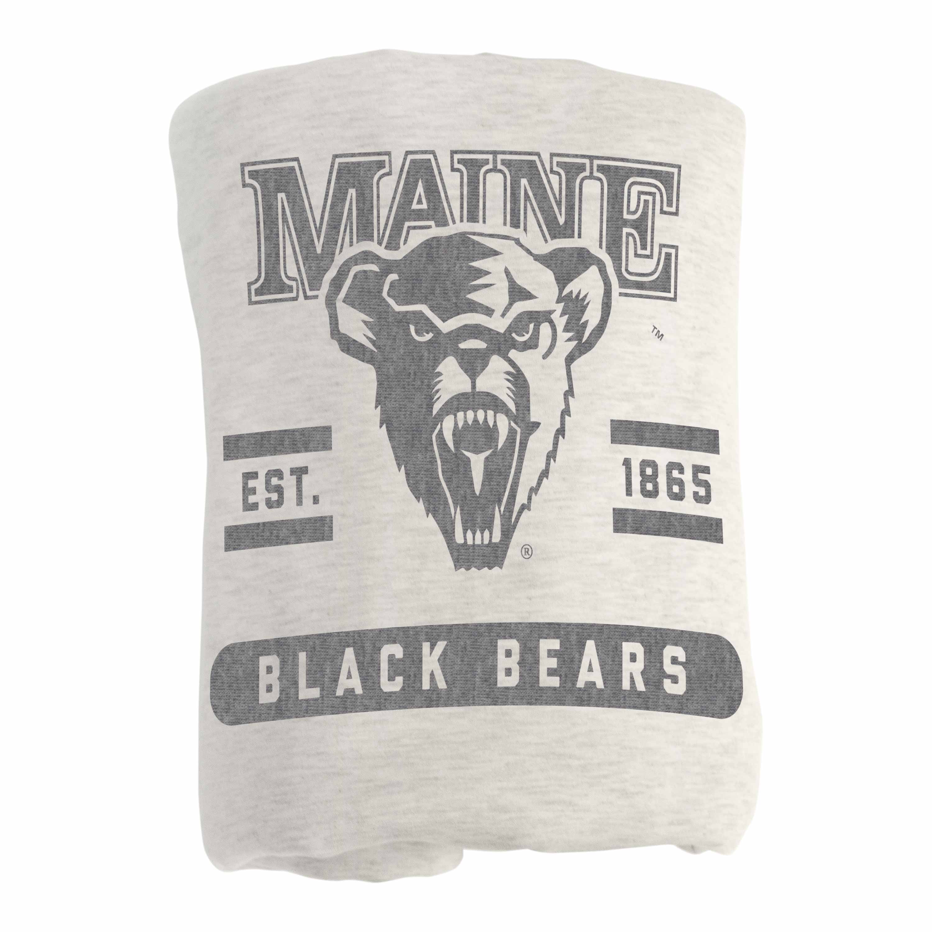 Maine Sublimated Sweatshirt Blanket