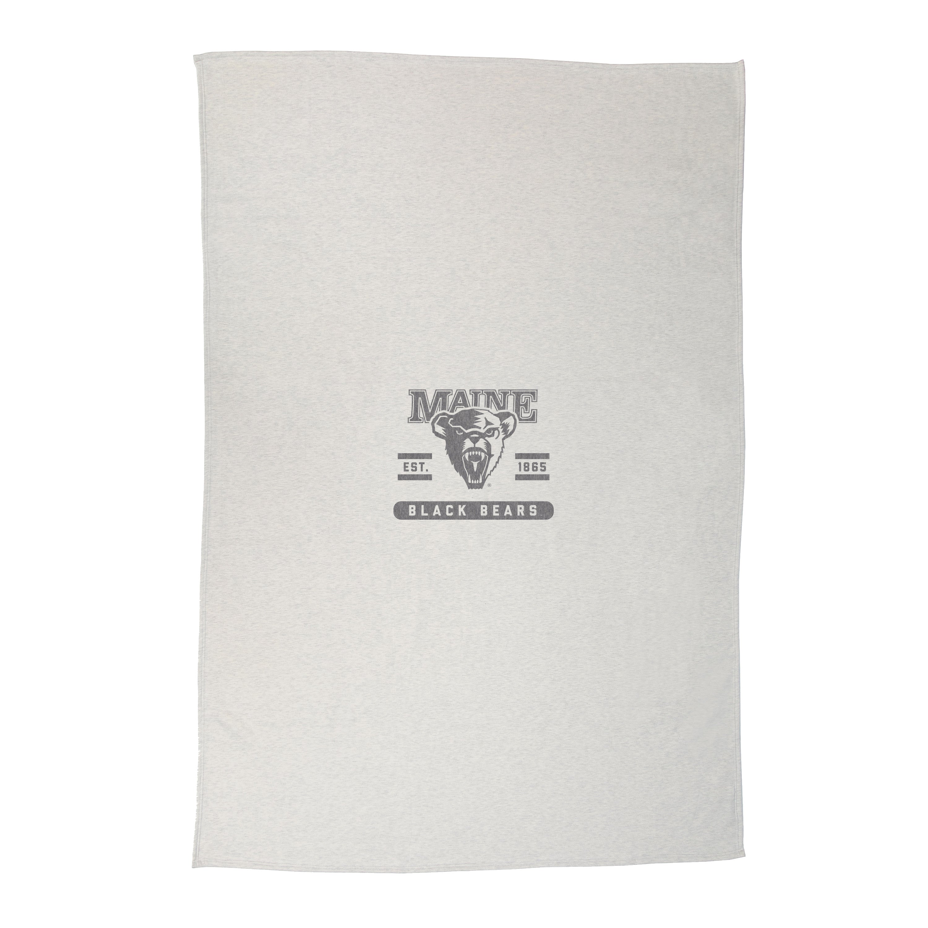 Maine Sublimated Sweatshirt Blanket