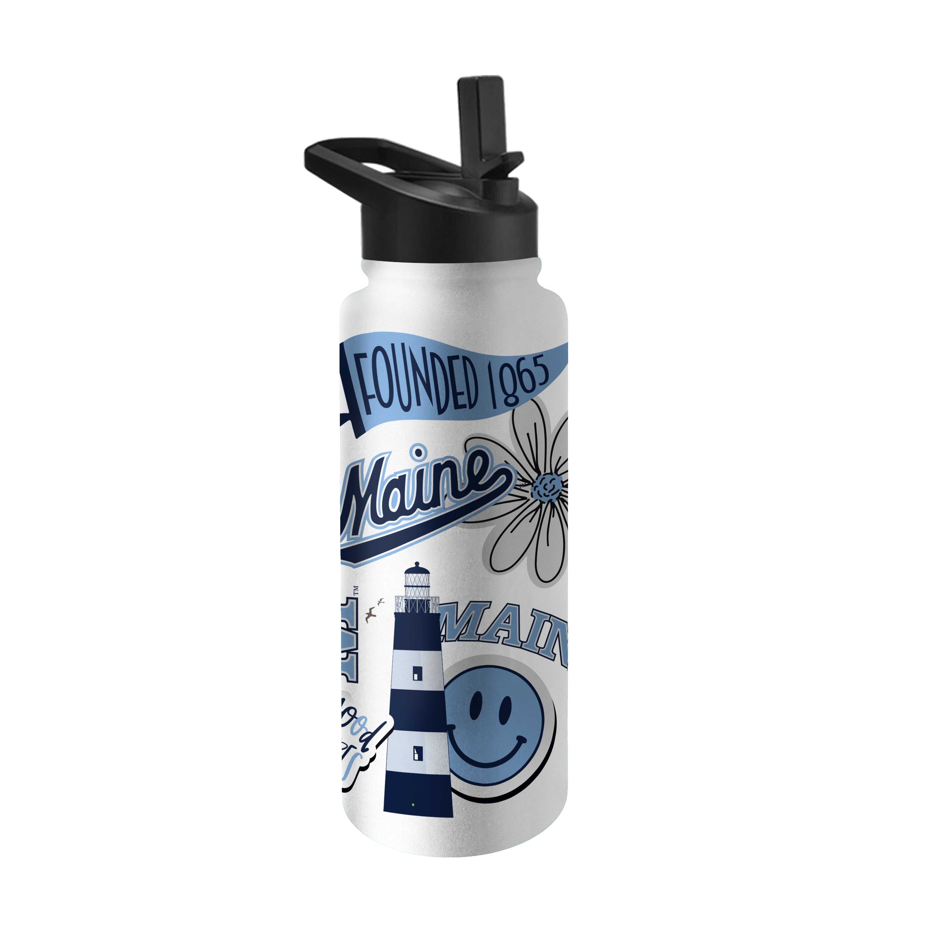 Maine 34oz Native Quencher Bottle - Logo Brands