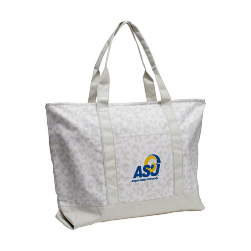 Product Image for Angelo State Leopard Pattern Tote
