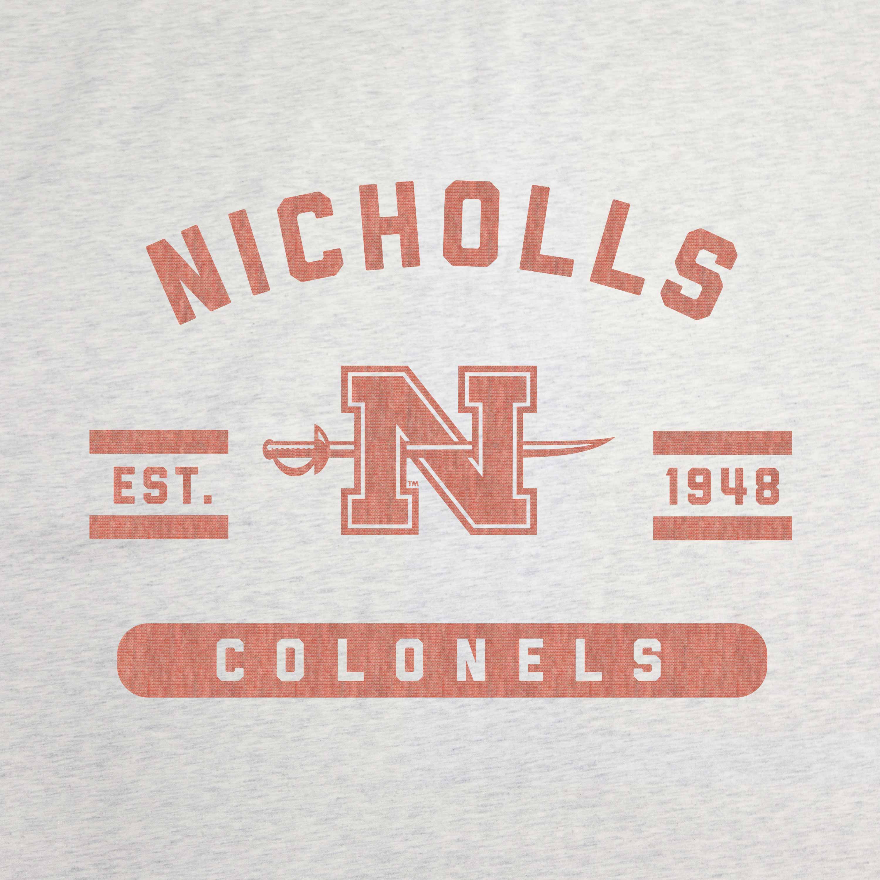 Nicholls State Sublimated Sweatshirt Blanket