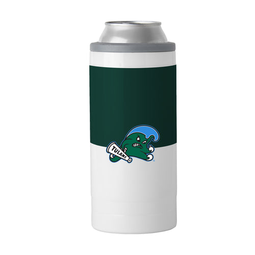Product Image for Tulane 12oz Colorblock Slim Can Coolie