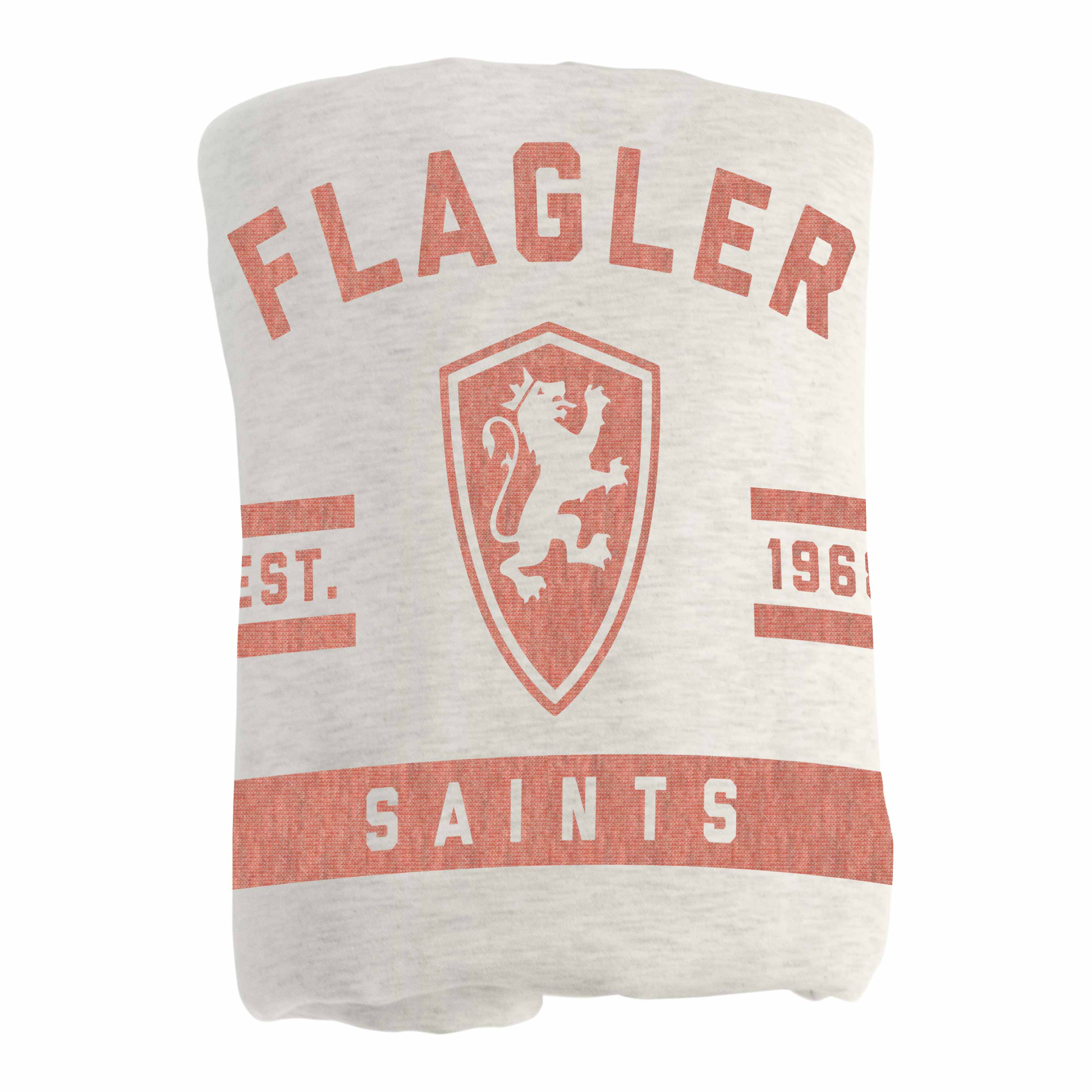 Flagler College Oatmeal Sweatshirt Blanket - Logo Brands