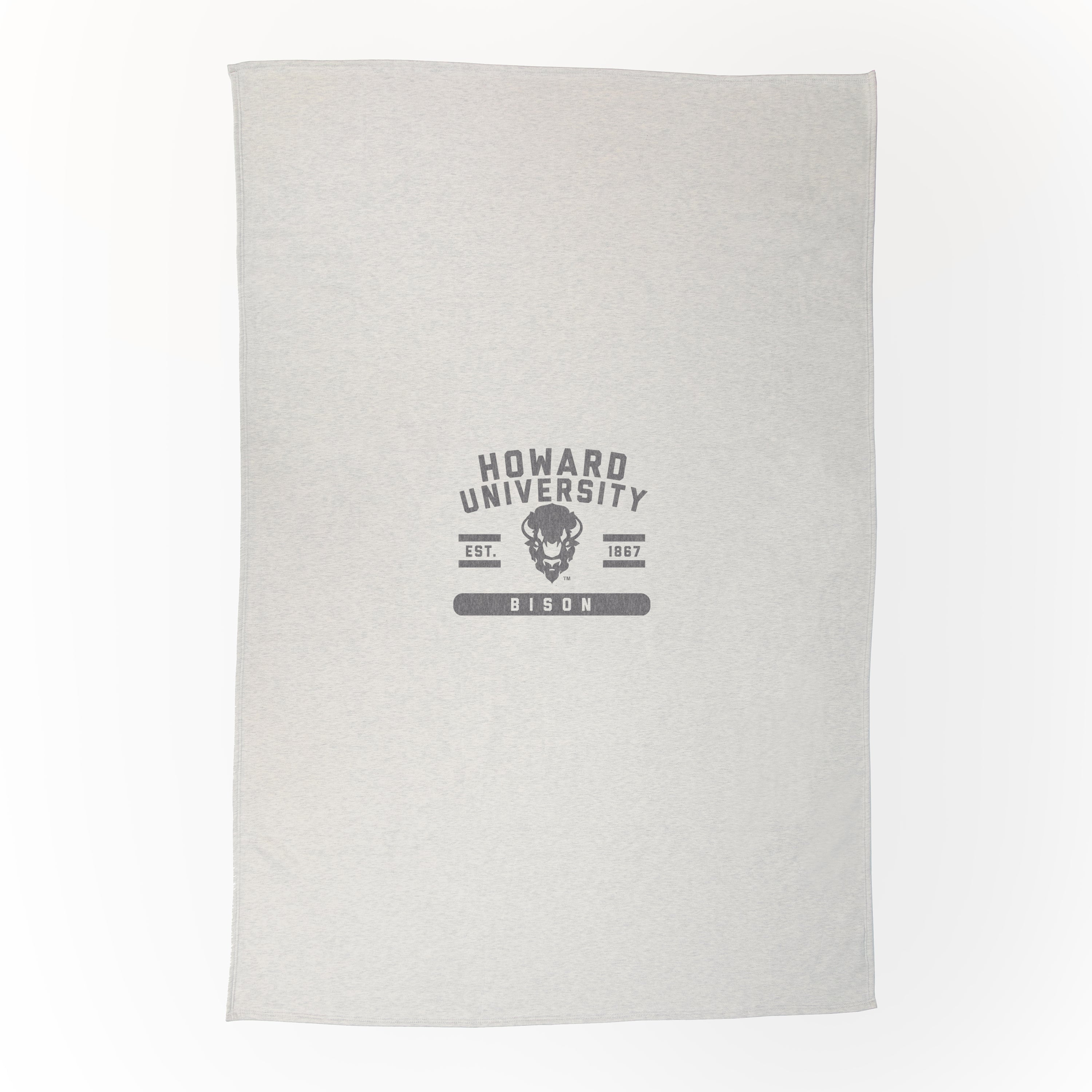 Howard University Sublimated Sweatshirt Blanket