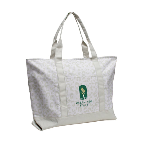 Product Image for Sacramento State Leopard Pattern Tote