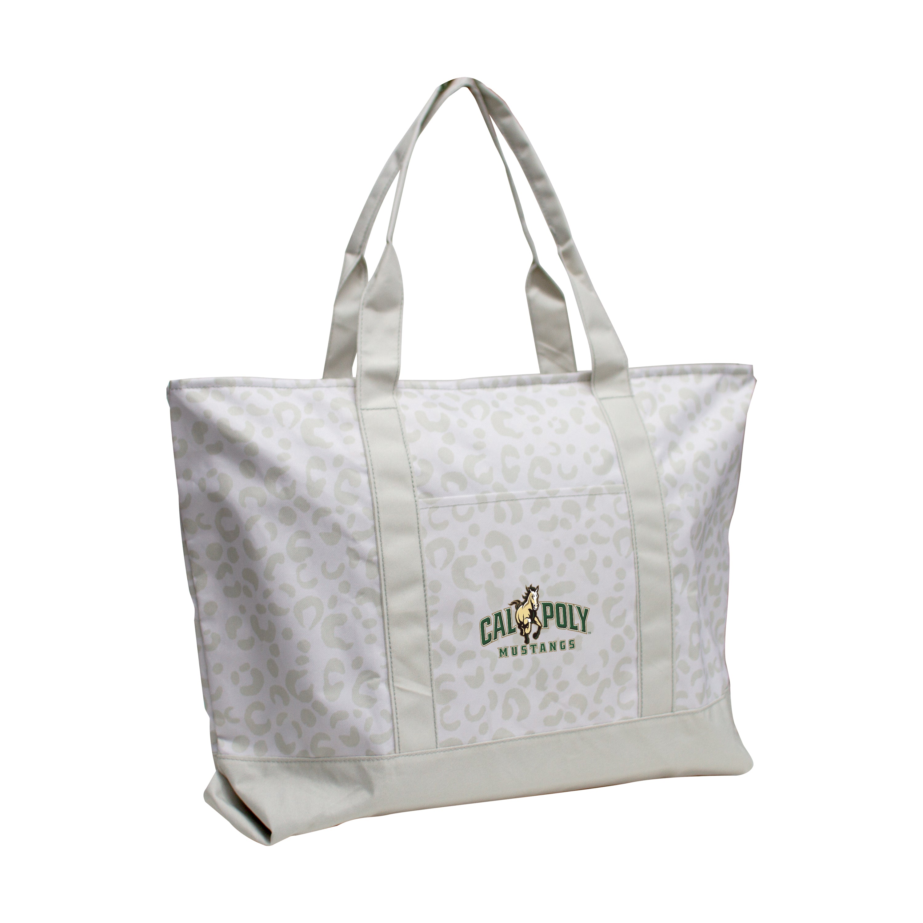 Cal Poly Leopard Pattern Tote