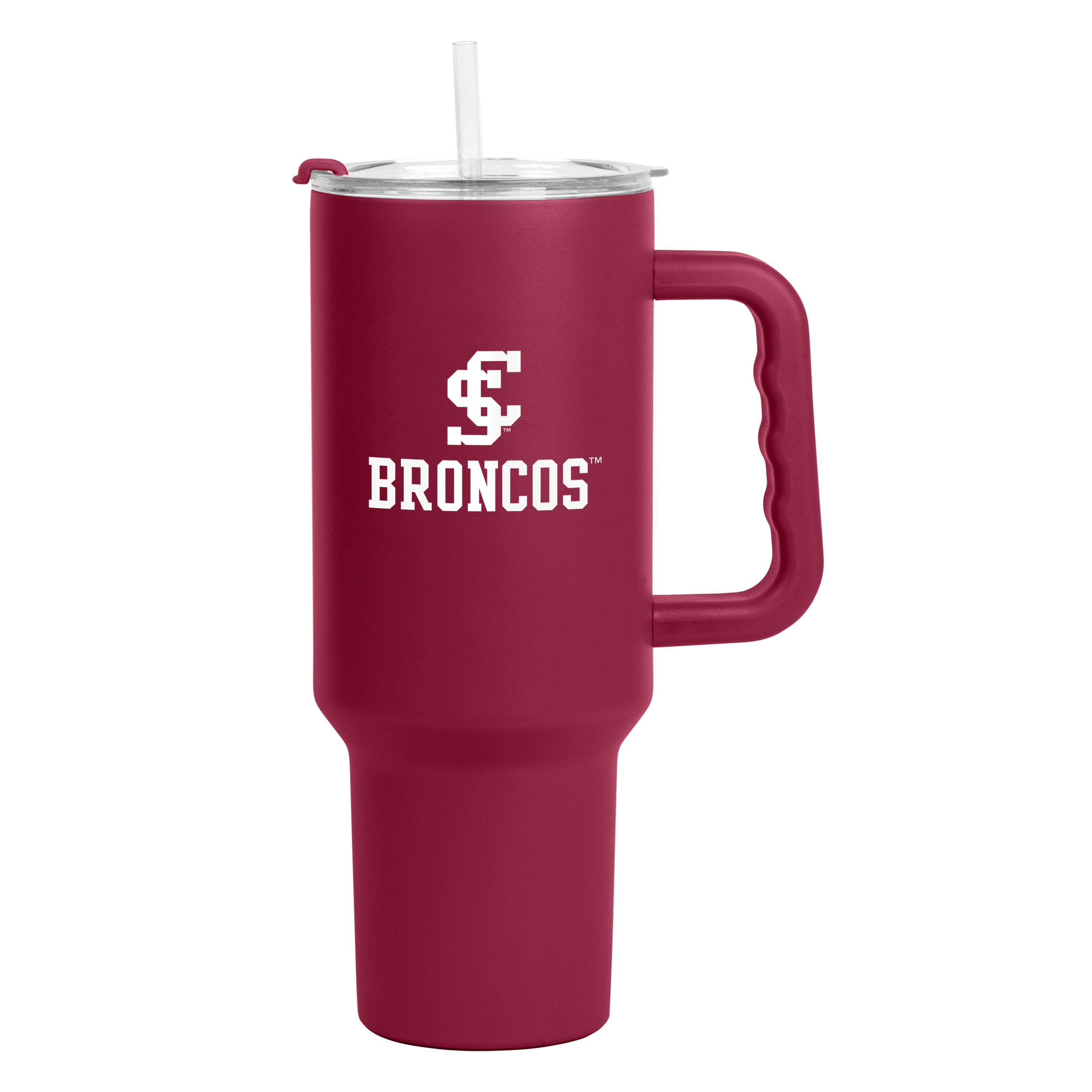 Santa Clara 40oz Flipside Powder Coat Tumbler