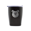 North Carolina A&T 10oz Black Etch Powdercoat Rocks Tumbler