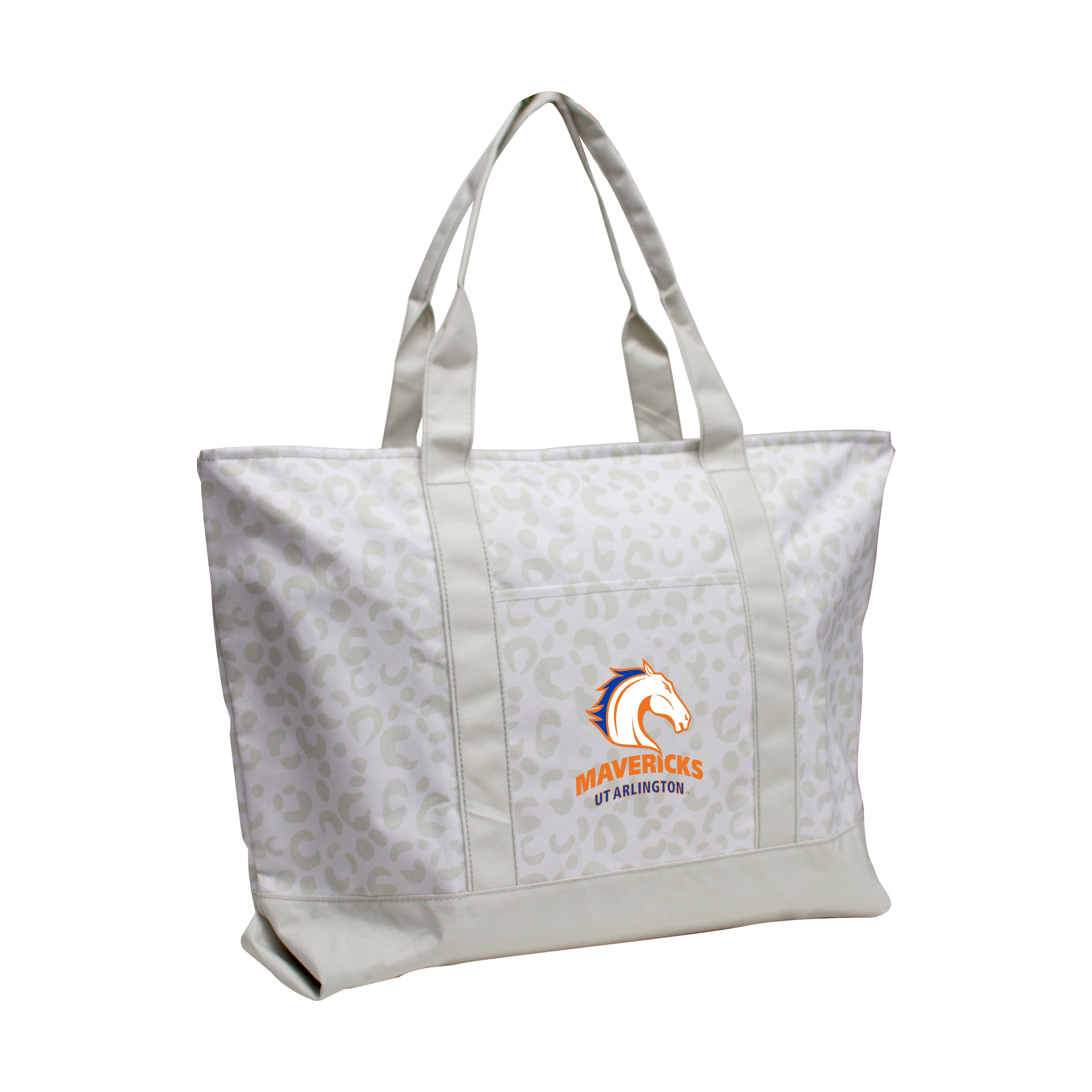 Texas Arlington Leopard Pattern Tote