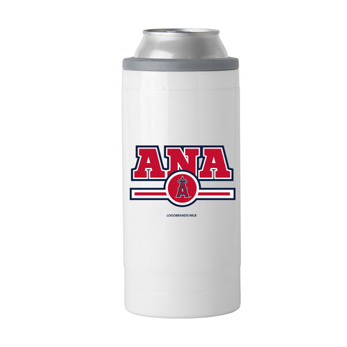 Product Image for Los Angeles Angels Letterman 12 oz Slim Can Coolie