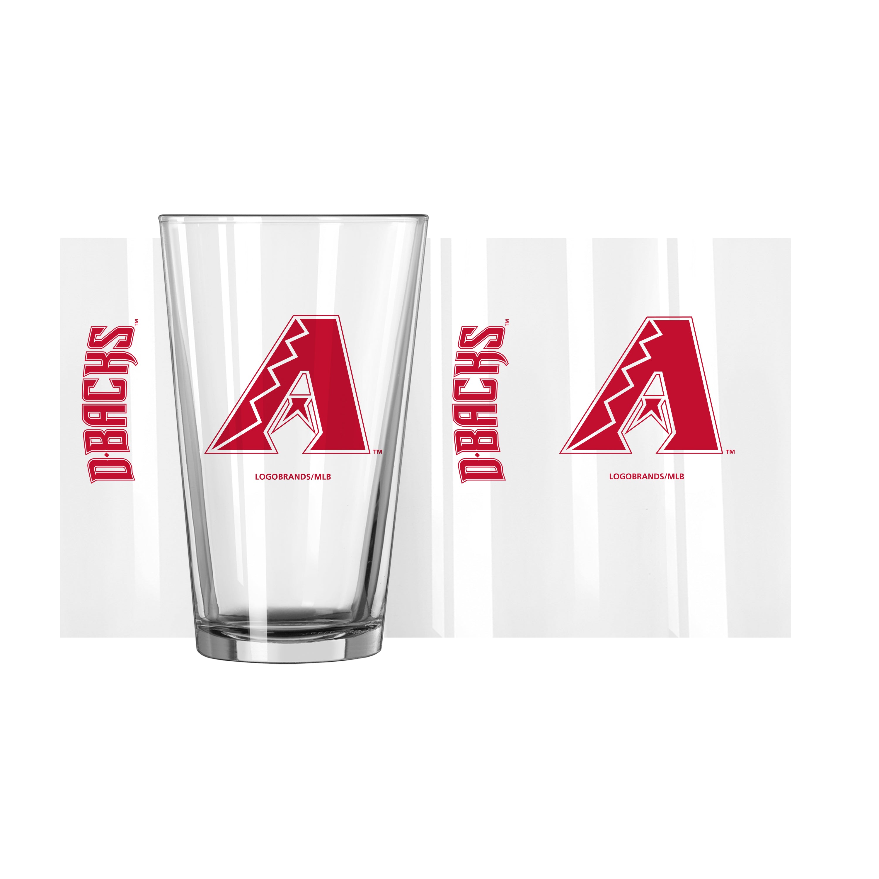 Arizona Diamondbacks 16 oz. Gameday Pint Glass