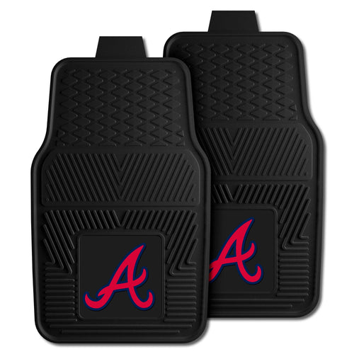 Product Image for MLB - Atlanta Braves 2-pc Vinyl Car Mat Set