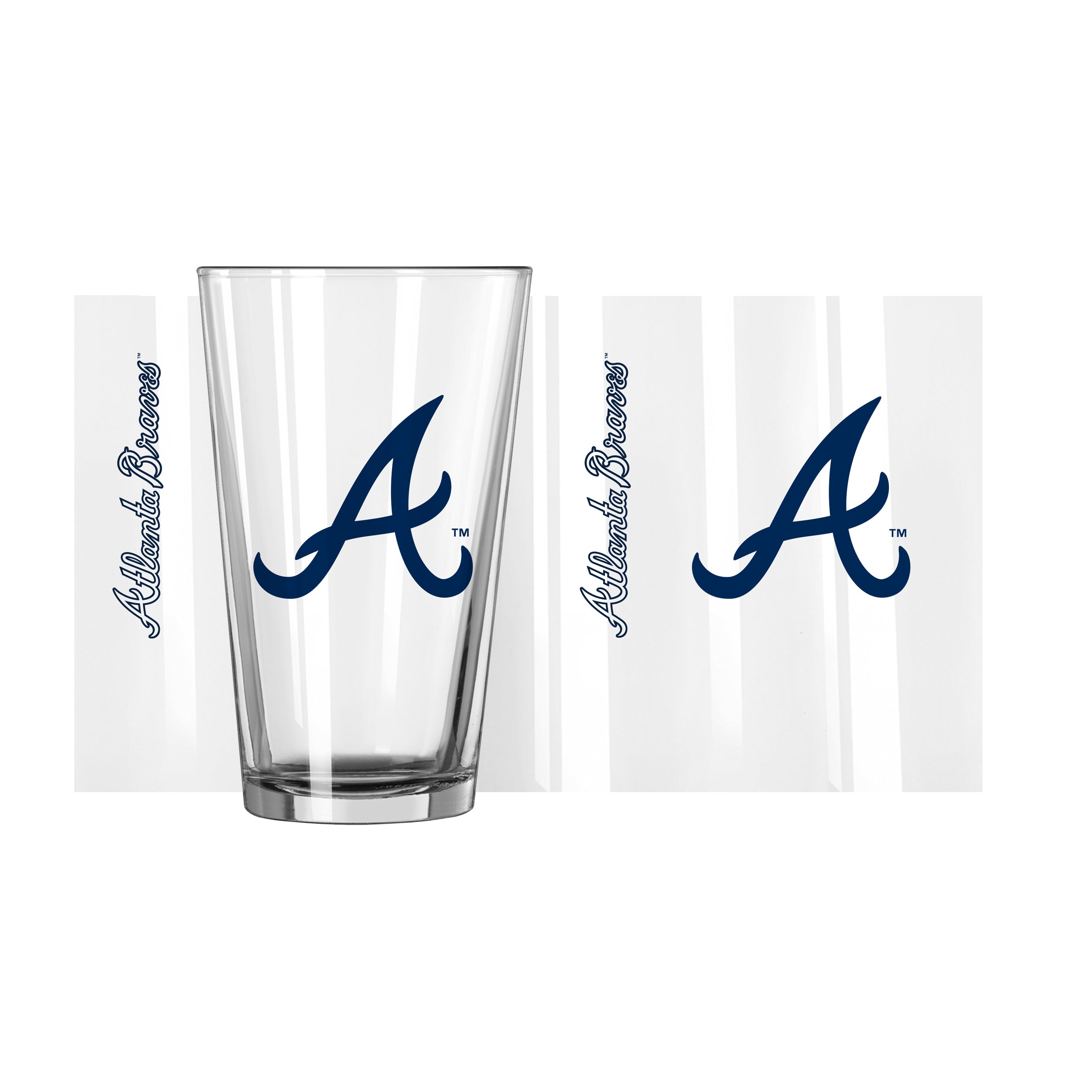 Atlanta Braves 16 oz. Gameday Pint Glass