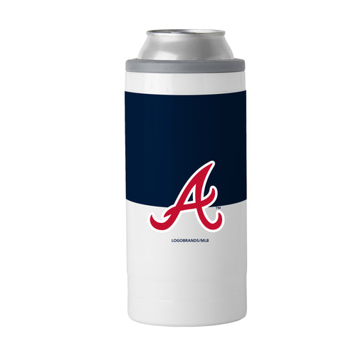 Product Image for Atlanta Braves Slim Colorblock Can Coolie