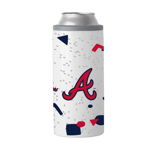 Product Image for Atlanta Braves 12oz Flashback Slim Can Coolie