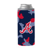 Atlanta Braves 12oz Camo Slim Can Coolie