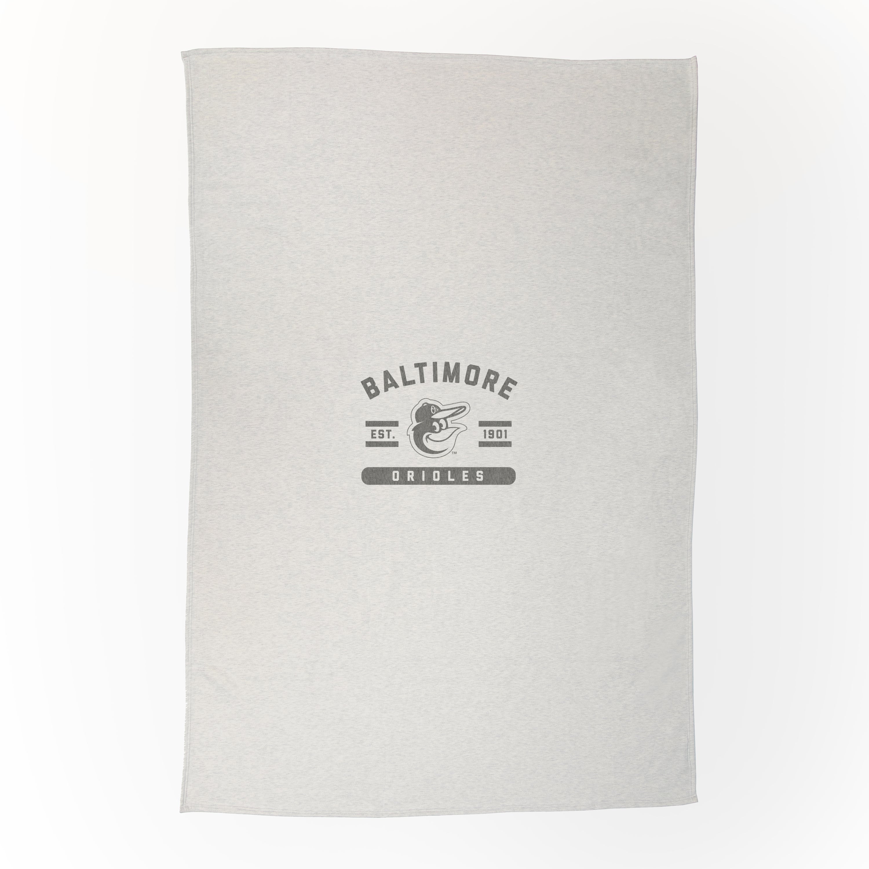 Baltimore Orioles Sublimated Sweatshirt Blanket