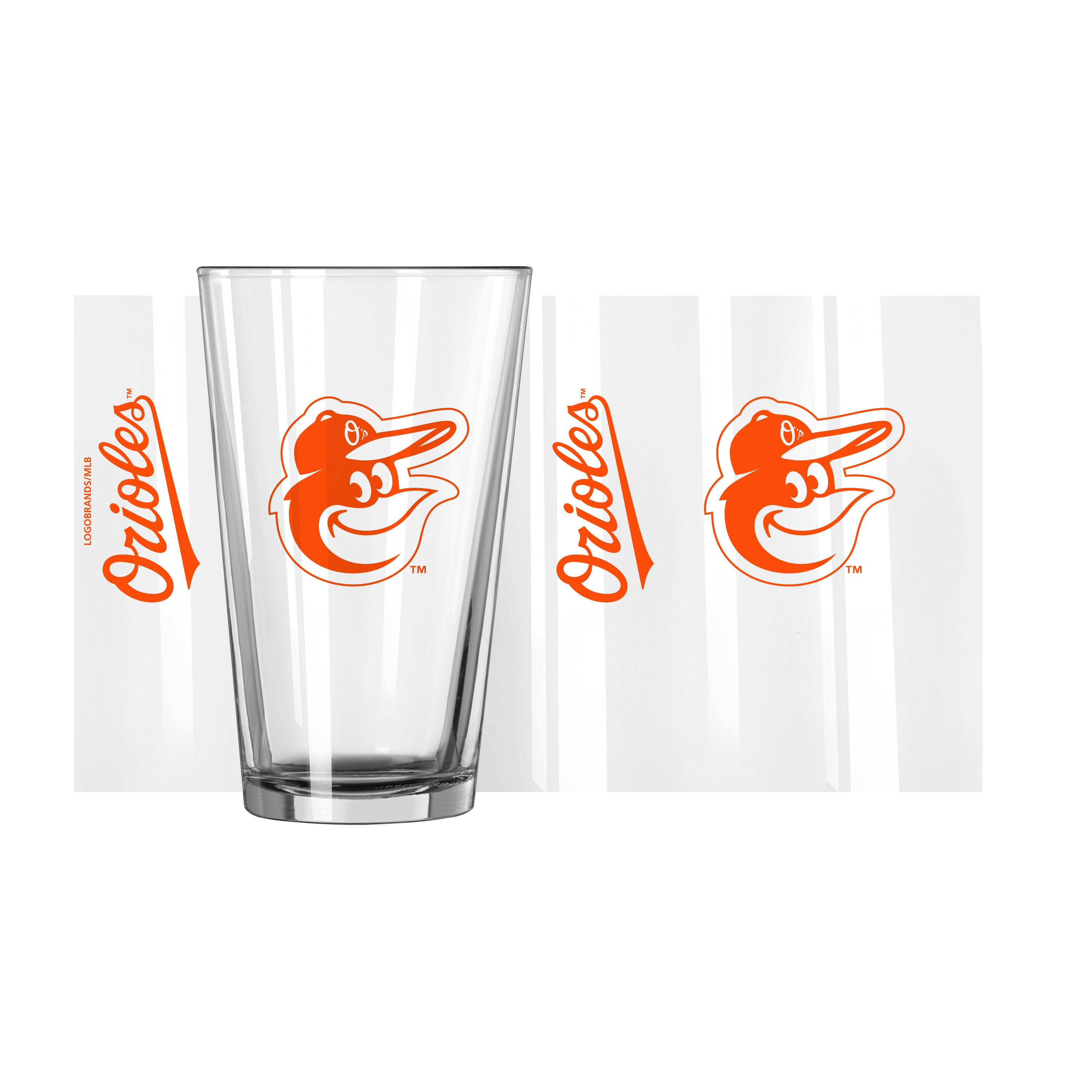 Baltimore Orioles 16oz Gameday Pint Glass