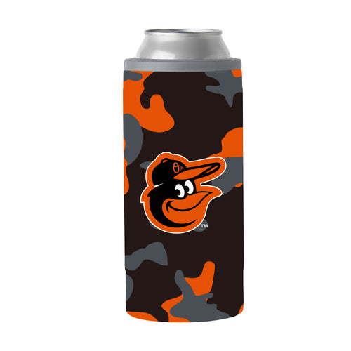 Product Image for Baltimore Orioles 12oz Camo Slim Can Coolie