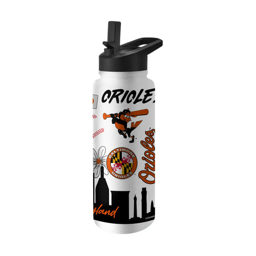 Product Image for Baltimore Orioles 34oz Native Quencher Bottle