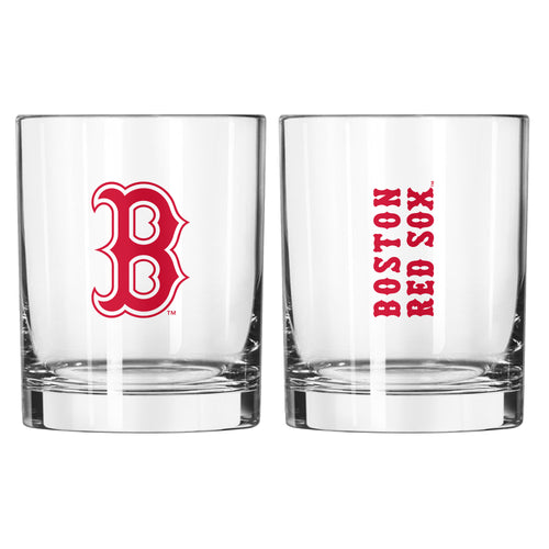 Product Image for Boston Red Sox 14oz Gameday Rocks Glass