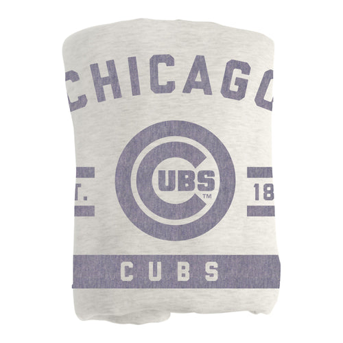 Product Image for Chicago Cubs Sublimated Sweatshirt Blanket