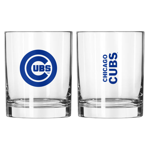 Product Image for Chicago Cubs 14oz Gameday Rocks Glass