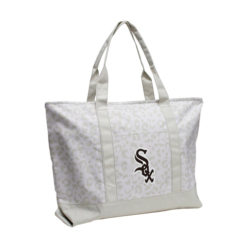 Product Image for Chicago White Sox Leopard Pattern Tote