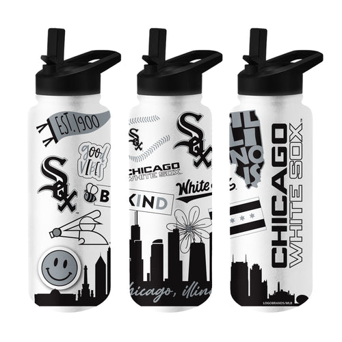 Product Image for Chicago White Sox 34oz Native Quencher Bottle