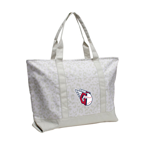 Product Image for Cleveland Guardians Leopard Pattern Tote