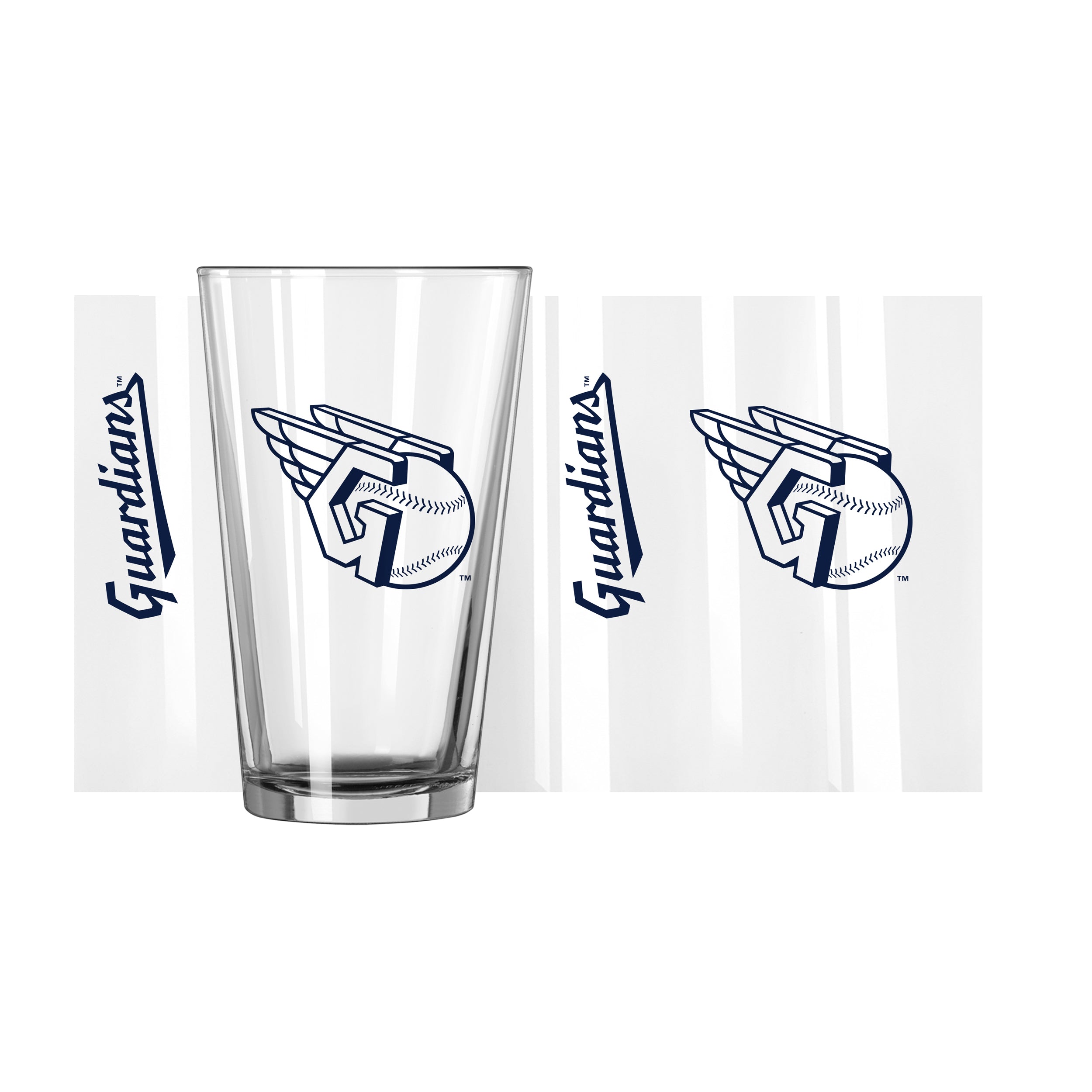 Cleveland Guardians 16 oz. Gameday Pint Glass