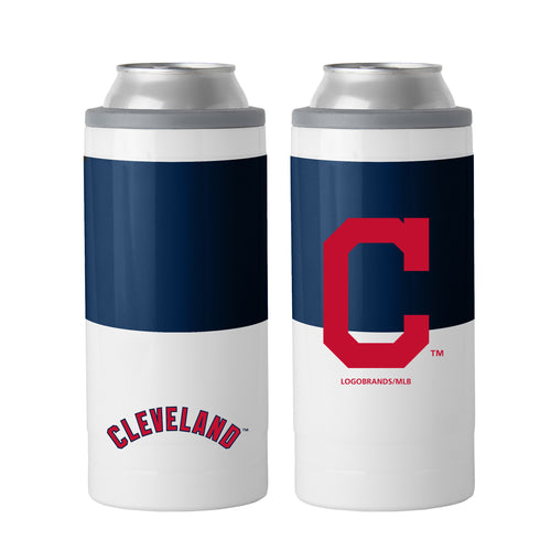 Product Image for Cleveland Guardians 12oz Colorblock Slim Can Coolie