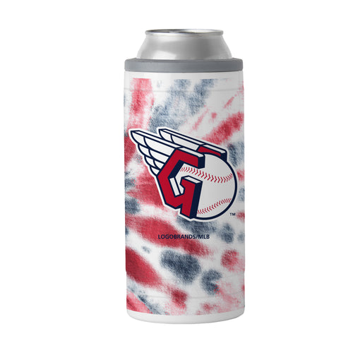 Product Image for Cleveland Guardians 12oz Tie Dye Slim Can Coolie