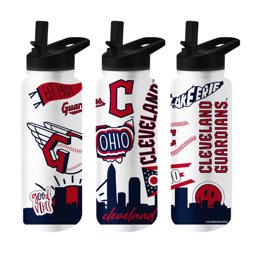 Product Image for Cleveland Guardians 34oz Native Quencher Bottle