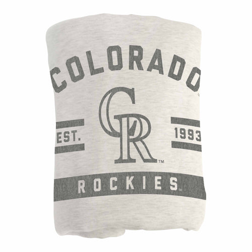 Product Image for Colorado Rockies Sublimated Sweatshirt Blanket